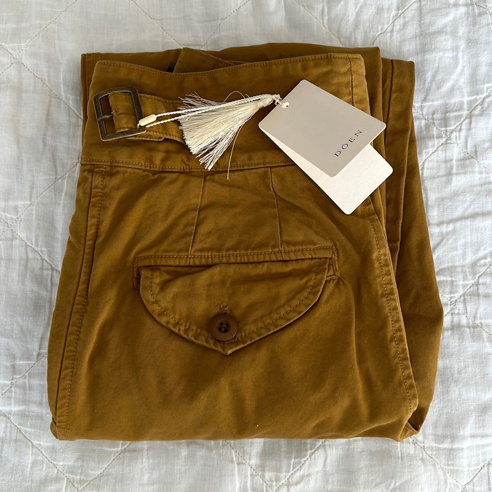 Doen NWT Bleecker Pant in Oak, Size 2